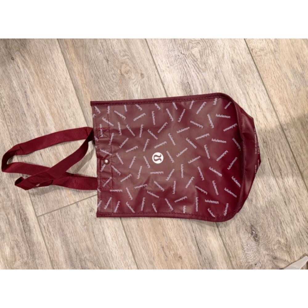 Lululemon shopping bag small red | Christmas version